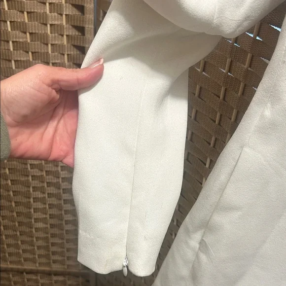 House of CB Ivory Long Sleeve Dress - Picture 6 of 11